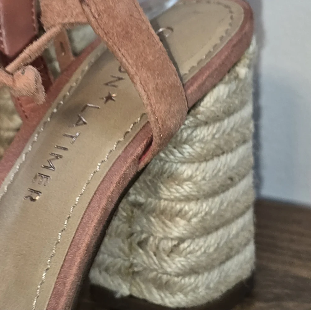 Gibson Latimer NWOT Tasha Suede Lace-up Sandals Women's Size 7.5M - Picture 7 of 13